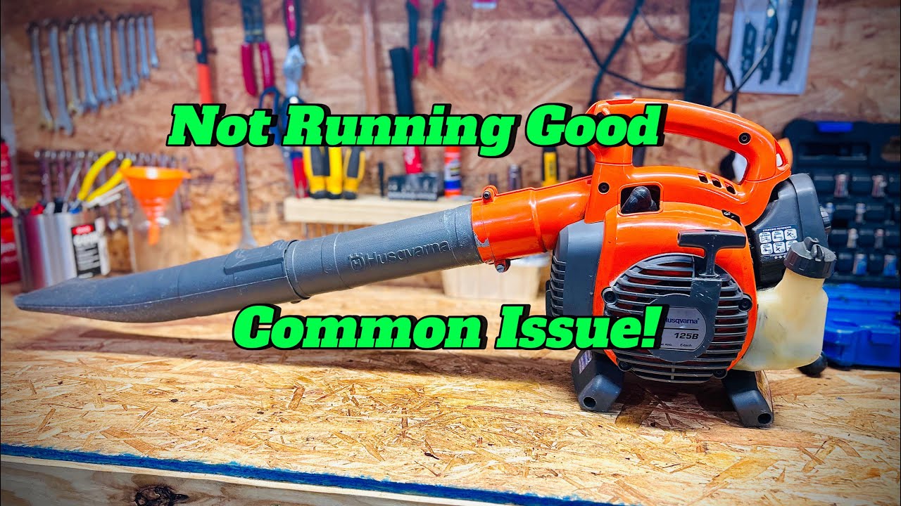 husqvarna-125b-blower-not-running-good-loose-carb-fixed-youtube