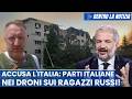Giornalista accusa Italia: parti italiane nei droni sugli studenti russi! Commenta sen Borghi, ma...