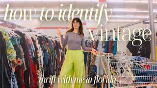 thrifting in florida and hitting the vintage jackpot | thrift with me day in the life