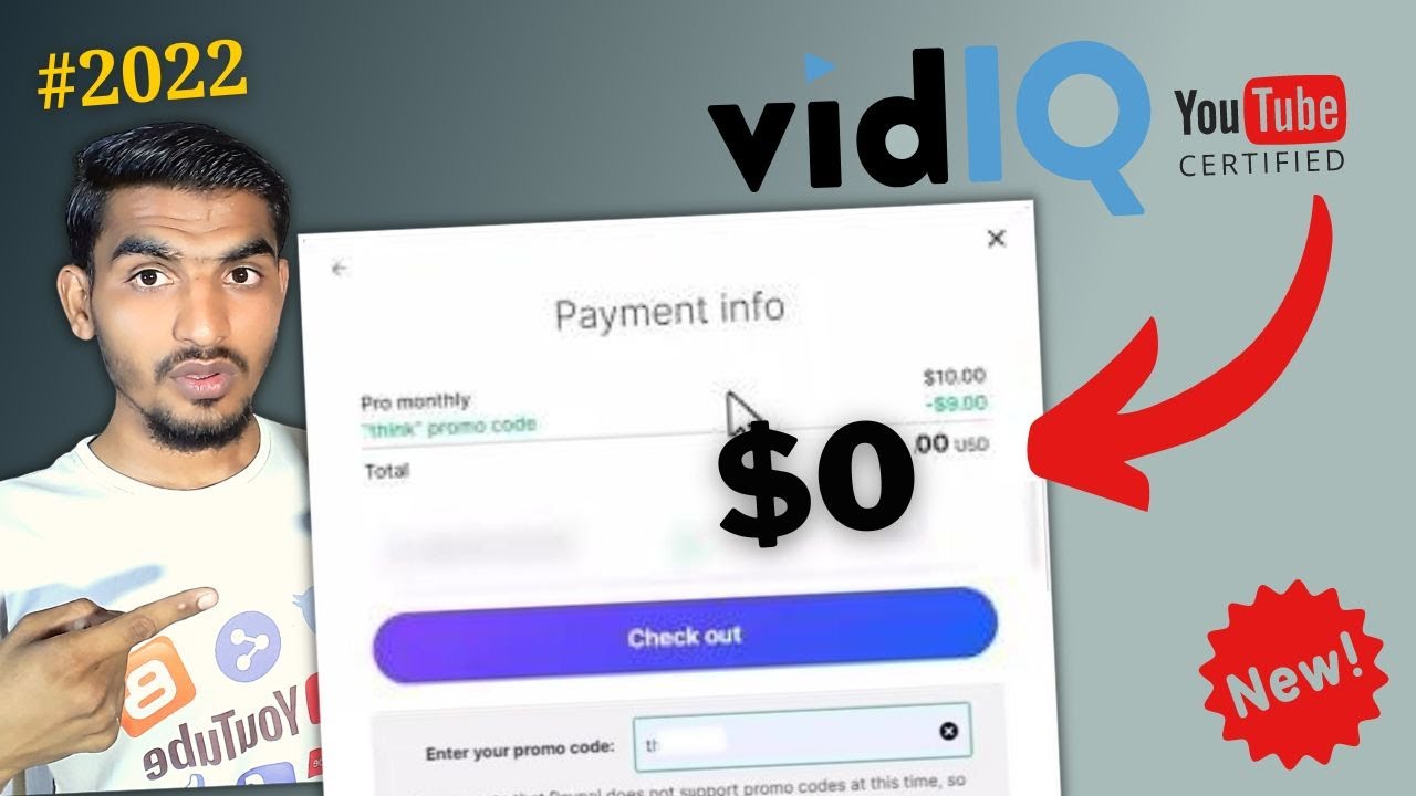 VIDIQ PROMO CODES 2022 VIDIQ DISCOUNT CODE VIDIQ PROMO CODE 100 OFF