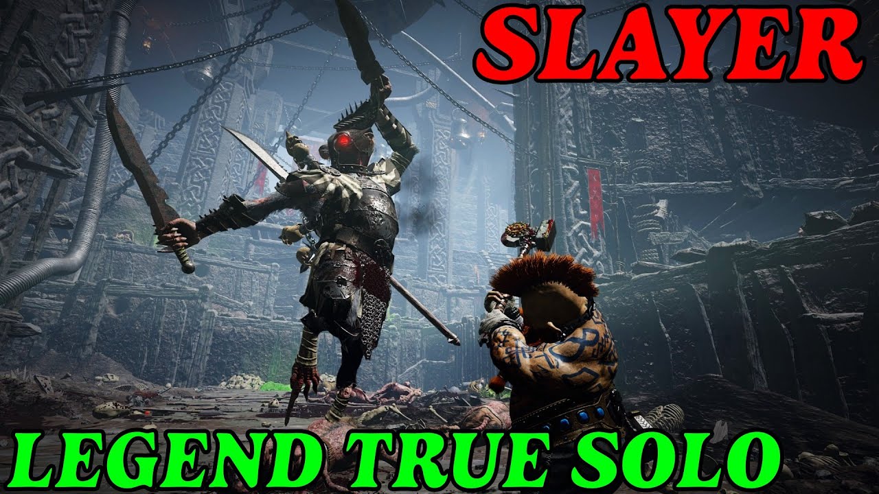 Into the Nest - Slayer - Legend True solo - Cog Hammer/Dual Axes - Warhammer Vermintide 2
