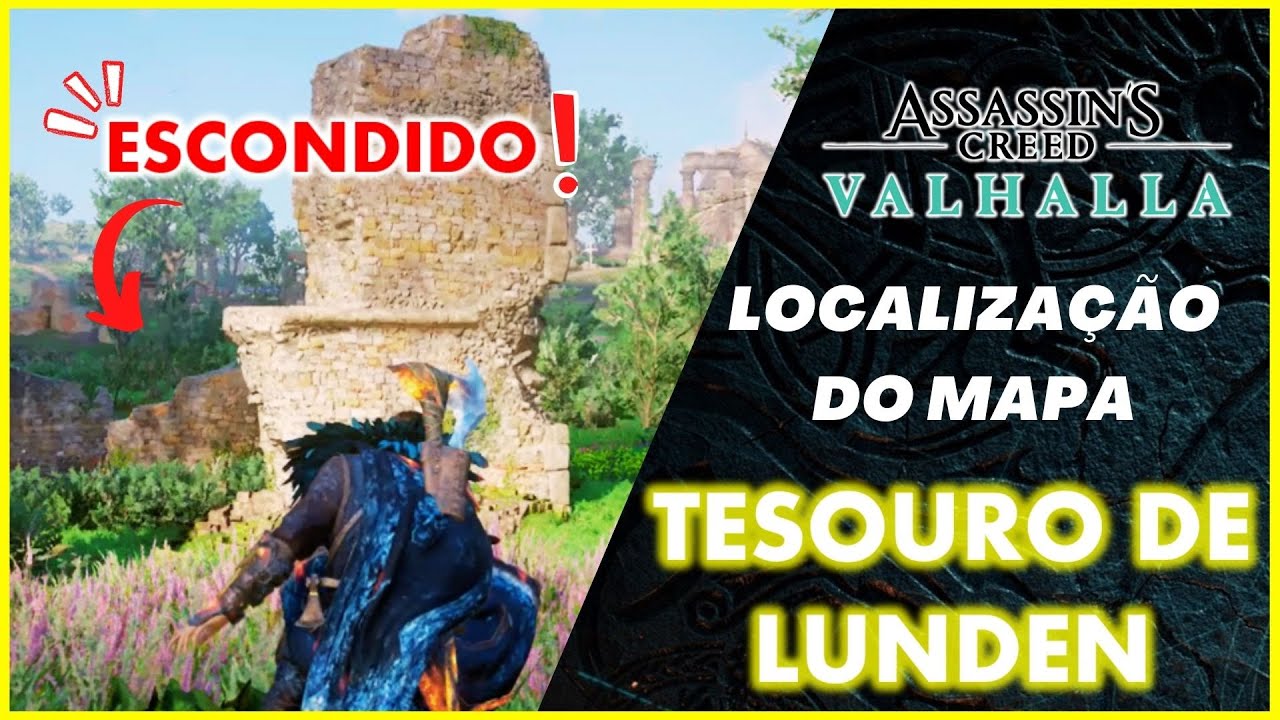 Assassin's Creed® Valhalla: Mapa do Tesouro de Lunden 