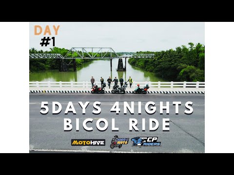 5 DAYS 4 NIGHTS BICOL RIDE WITH FCP RIDERS!