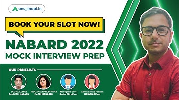 NABARD 2022 Mock Interview | NABARD Grade A Interview Guidance| NABARD Grade A Interview Preparation