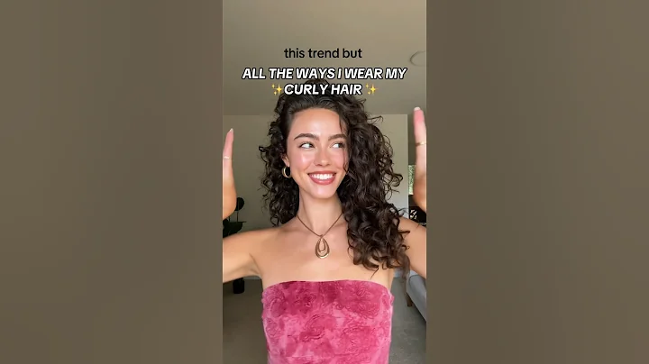 STYLING CURLY HAIR :)