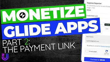 Monetize Glide Apps Part 2: The Payment Link