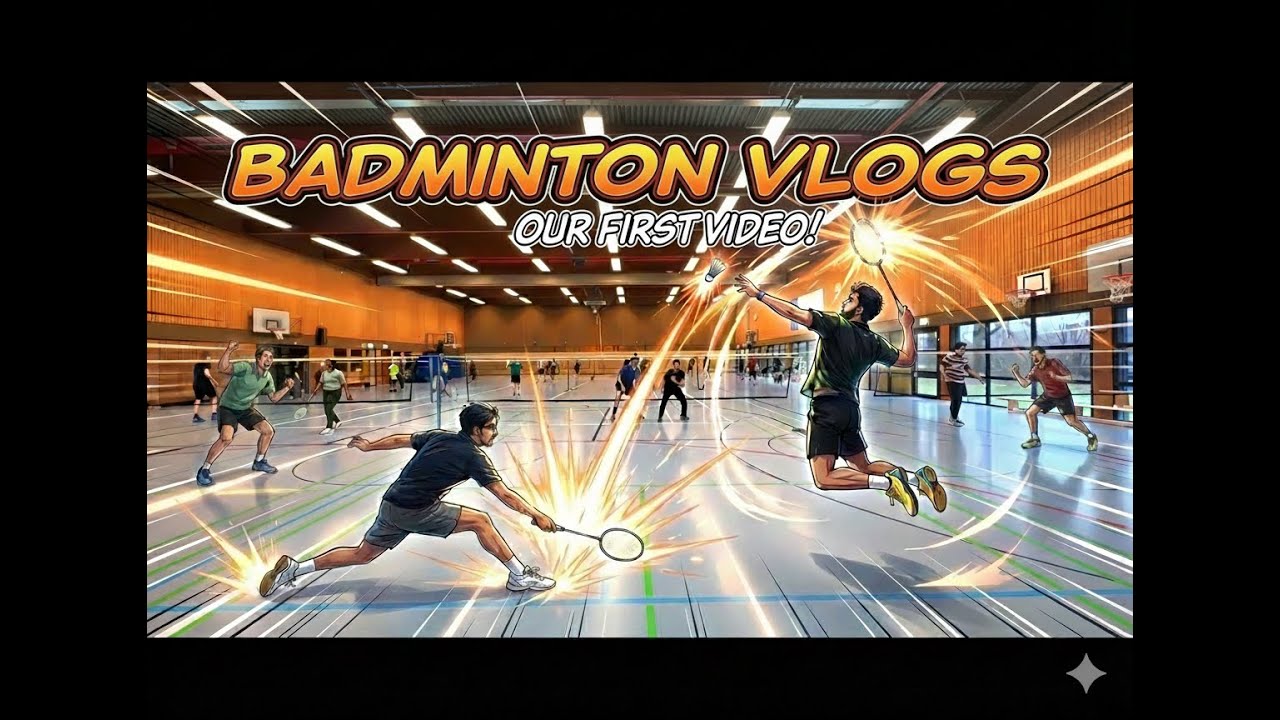 🏸 Badminton Gameplay | Indians in Germany | TU Dortmund
