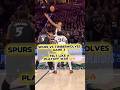 SPURS vs TIMBERWOLVES GAME 3 WAS PURE CHAOS#Spurs #Timberwolves #NBAPlayoffs #NBATwitter #Basketball
