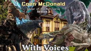 Coen Mcdonald Savior Of The Multiverse S3E14 Coens Kaiju Vs. Hades Kaiju Scene With Voices