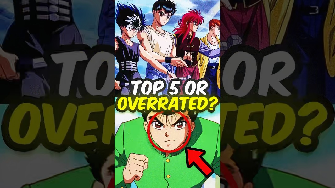 Is Yu Yu Hakusho Underrated or Overrated? #anime #animeshorts #shorts #shortanime #yuyuhakusho