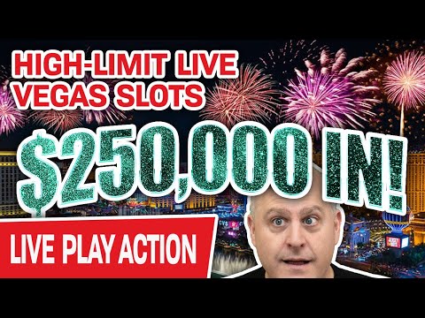 🔴 $250,000 High-Limit HUGE LIVE STREAM Slot Play from LAS VEGAS 💵 Up To $1,000 a Spin! Raja CRUSHES