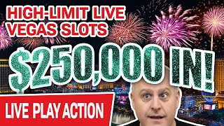 🔴 $250,000 High-Limit HUGE LIVE STREAM Slot Play from LAS VEGAS 💵 Up To $1,000 a Spin! Raja CRUSHES screenshot 2