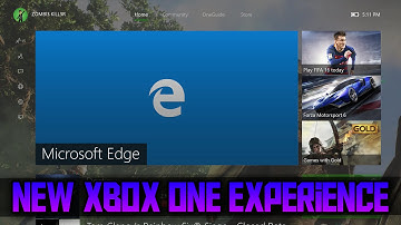 NEW WINDOWS 10 DASHBOARD FOR XBOX ONE WALKTHROUGH (New XBOX ONE User Interface Overview)