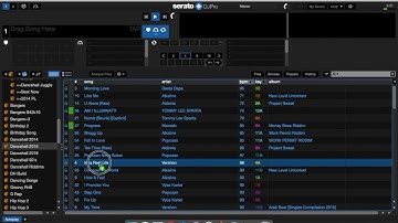 Organize BPM and Key in SDJ and still Move Tracks Around Inside Crate