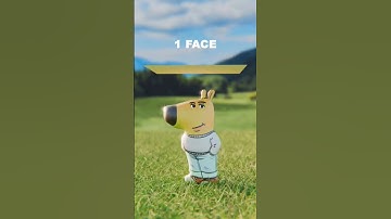 Chill Guy vs Cloth Simulation from 1 Face to 4096 Faces 🙂 | #chillguy