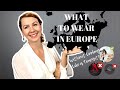 What to wear in Europe without looking like a tourist? I Polished tips from the Polish woman I