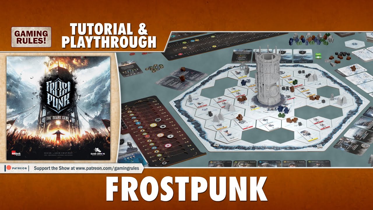 Frostpunk The Board Game Tutorial Playthrough YouTube Frostpunk The Board Game Tutorial Playthrough YouTube