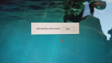 USB Interface Not Found! - VCDS ERROR! Driver error