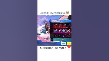 Lucky RP Crate Opening | RP Crate Opening |#crate #bgmicrate #crateopening #shorts  @FaithPlayzZzYT