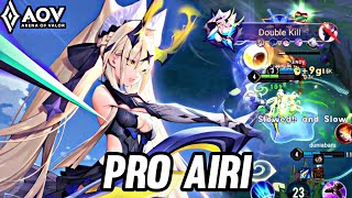 AOV : AIRI GAMEPLAY | PRO GAMEPLAY - ARENA OF VALOR LIÊNQUÂNMOBILE ROV COT screenshot 4