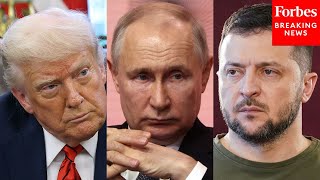 Leavitt Asked Point Blank Why Zelensky Wasn't Invited To Alaska Summit With Putin And Trump