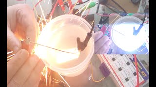 hand held edm self electrocution