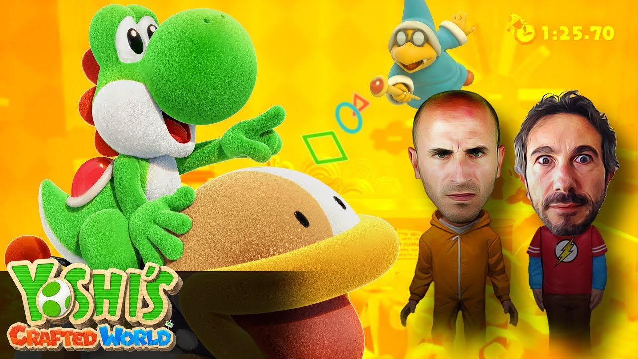 Yoshi's Crafted World Gameplay ITA HD - Pierpa & Piane