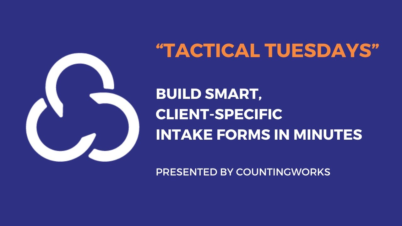 Client Specific Form Build Smart, Client-Specific Intake Forms in Minutes | Tactical ...