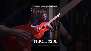 Comparing different priced guitars 🎸 (PART I)