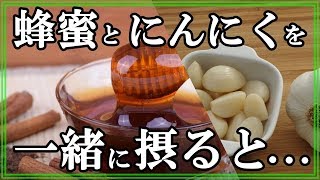 【衝撃】蜂蜜とにんにくを一緒に摂ると身体に起る 変化が凄かった！その驚愕の効果とは！？知ってよかった健康雑学　ビビットｃｈ