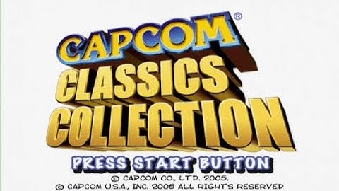 Capcom Classics Collection (PS2 Emulated) Bionic Commando / 14,570