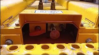 Operation of emergency lowering on a JCB electric scissor Lift OWEN POWERED ACCESS