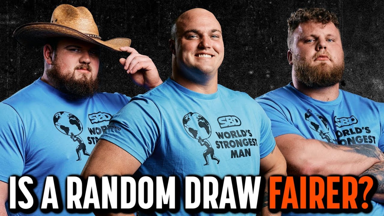 WORLDS STRONGEST MAN GROUPS 2024 What if it was a Random Draw