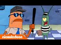 SpongeBob | Plankton di Penjara!| Nickelodeon Bahasa