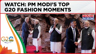 Modi's G20 Fashion Creates Buzz| PM Impresses In White Kurta-Pyjama, Black Bandhgala, Wins Hearts