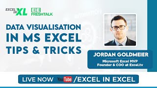 Data Visualisation in MS Excel - Tips & Tricks by Jordan Goldmeier @Exceltvshowseries  | #EiEFreshTalk | EiE screenshot 4