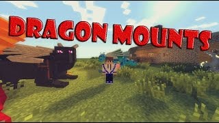 БОЛЬШЕ Драконов! (Dragon Mounts) [Моды для майнкрафт]