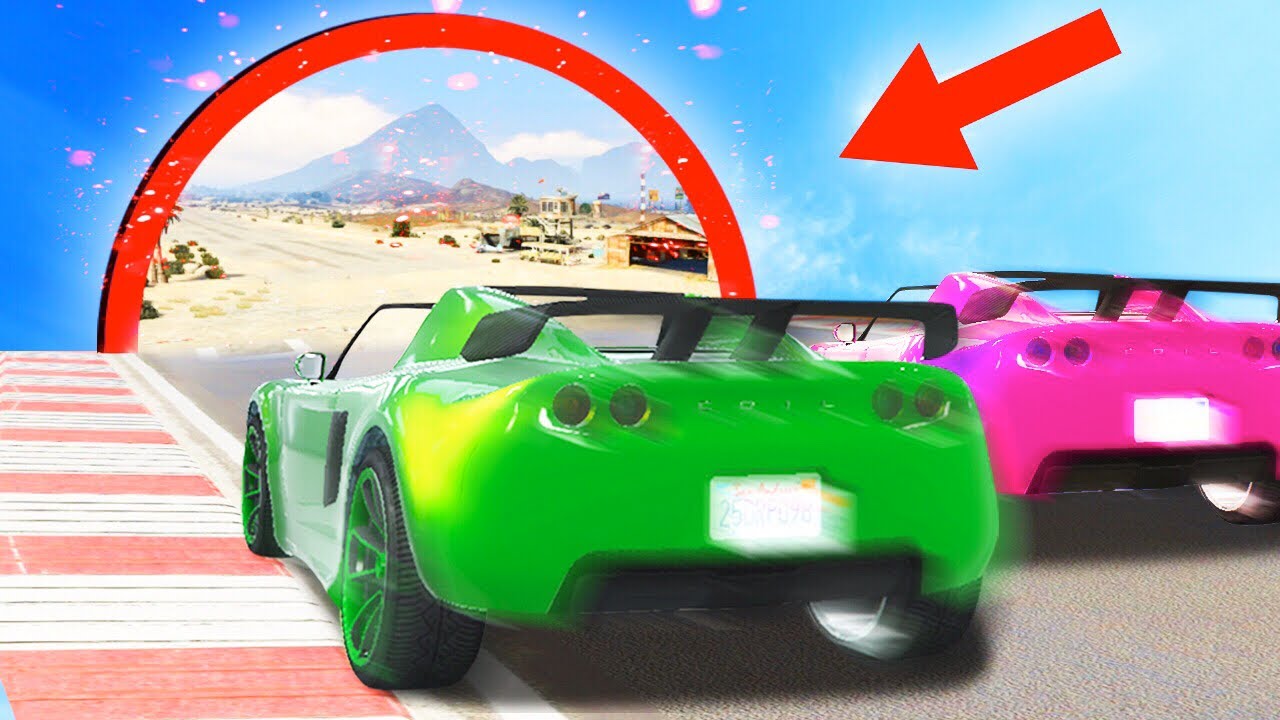 FIRST ONE TO TELEPORT WINS! (GTA 5 BOYFRIEND vs. GIRLFRIEND)
