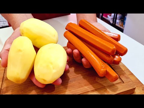 Vídeo: Almôndegas De Batata Com Salsicha