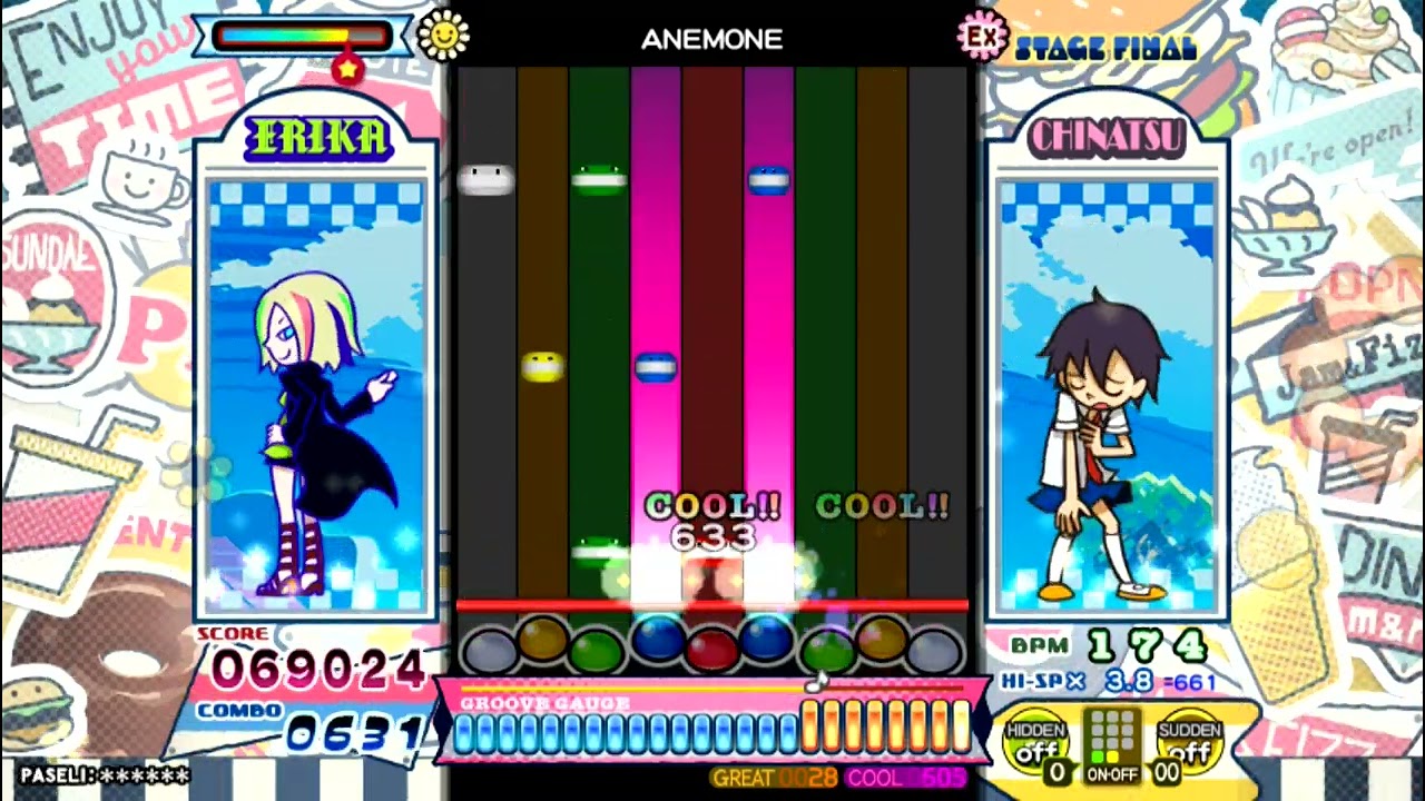 ポップンミュージック] エモーショナルJ-ポップ / ANEMONE EX [pop'n