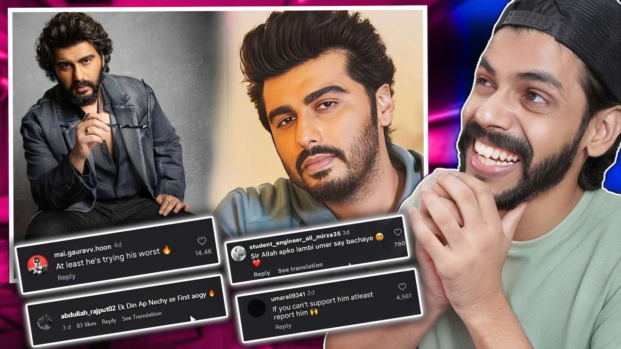 Arjun Kapoor’s Instagram Comments Are More Hit Than His Movies 😭😂