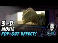 Photoshop: Create the POP-OUT Effect of a 3-D Movie!