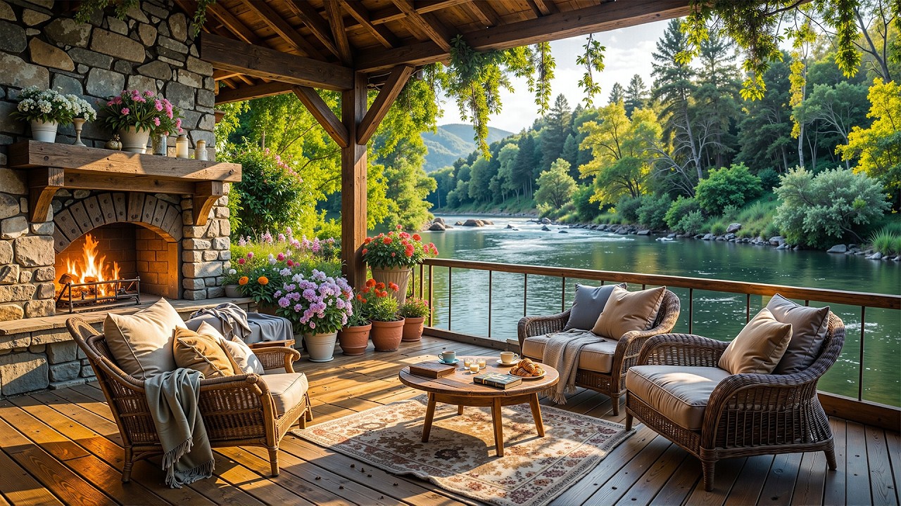 Утренний джазовый отдых за чашечкой кофе | Нежный весенний джаз для легкой концентрации