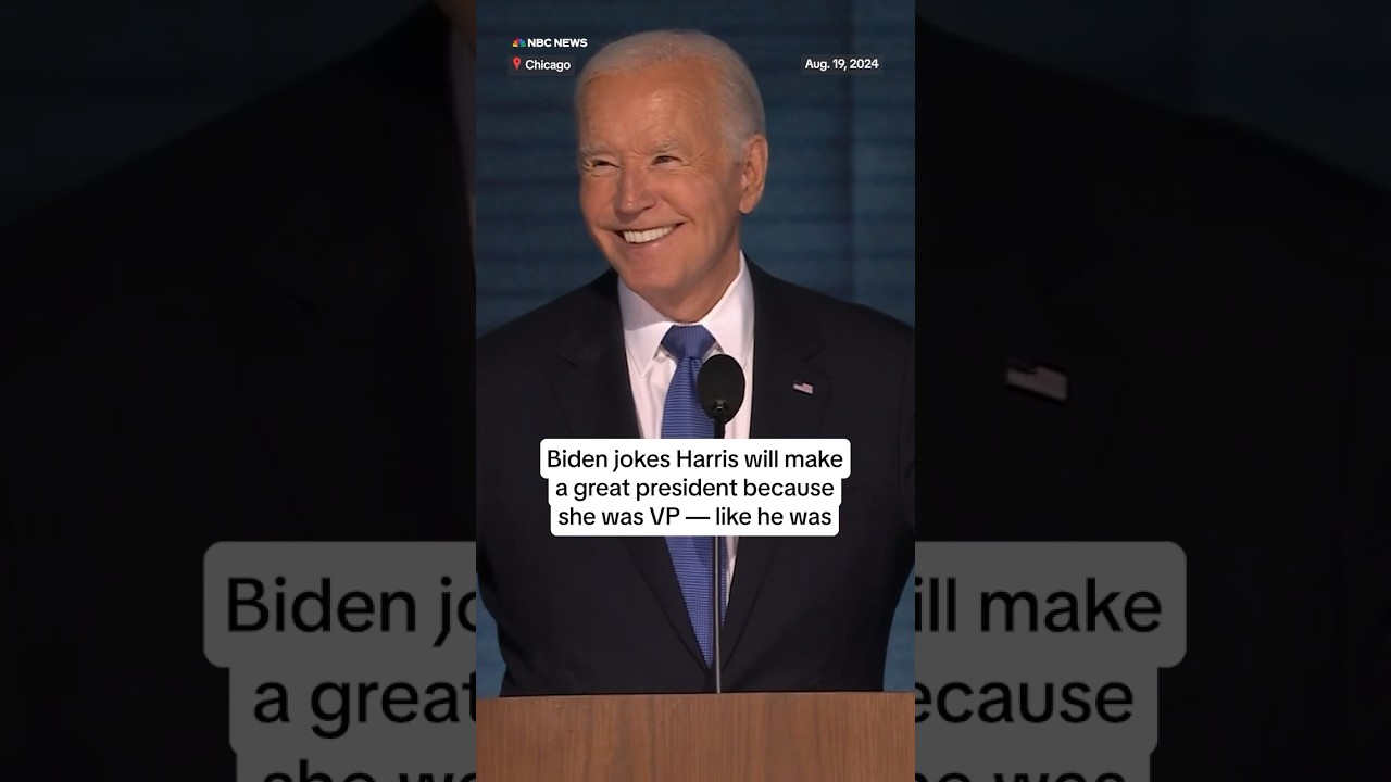 Biden: ‘Vice Presidents make the best presidents’