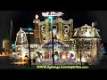 BEST CHRISTMAS LIGHT DISPLAYS 2018 with traditional Christmas carols bells music