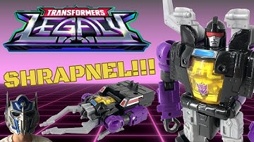 Transformers Legacy - Shrapnel Full Review & Transformation
