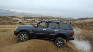 Lexus LX 470 vs Nissan Pathfinder vs Land Rover Disсovery. Кто кого на диагоналках?))