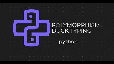 Polymorphism - Duck Typing python | Python OOPS Series