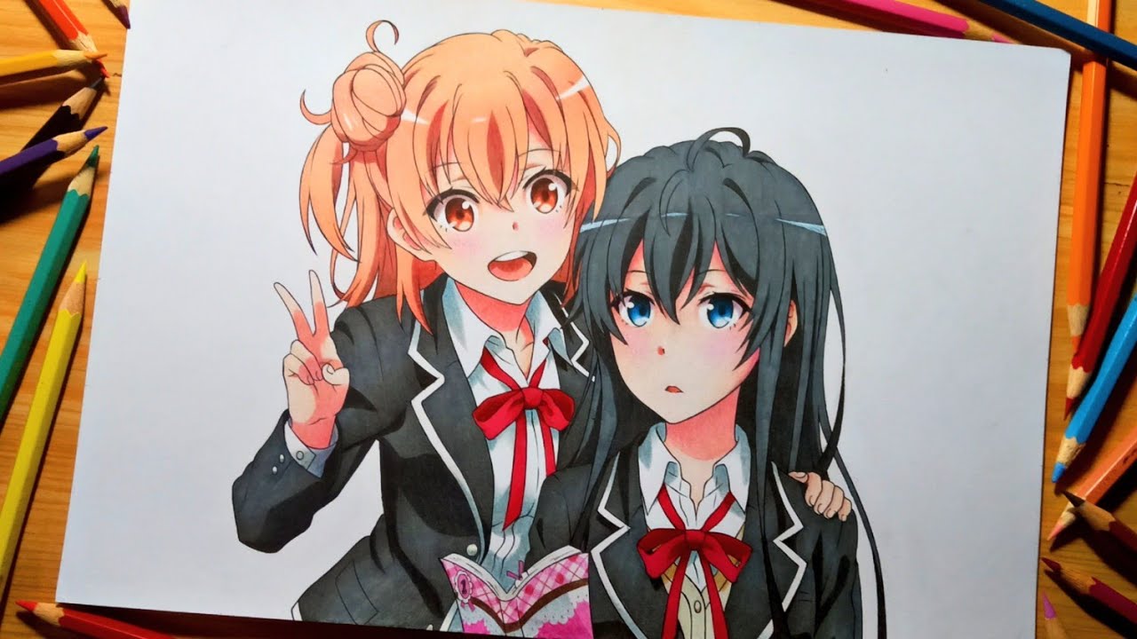 Yui Yuigahama  OreGairu by desenhistaondevi on DeviantArt