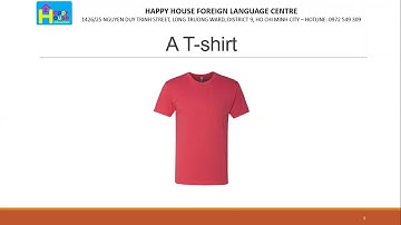 Ôn tập từ vựng - quần áo - Tiny talk 3A - Unit 3- Clothing